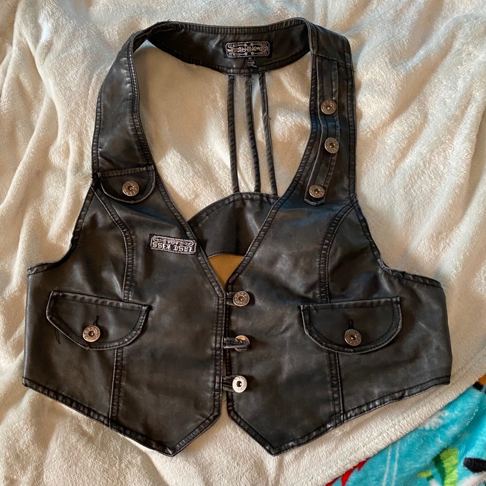 Leather cover